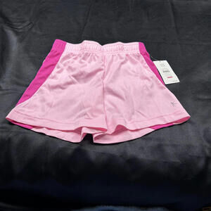 Danskin now GIRLS light and hot pink shorts